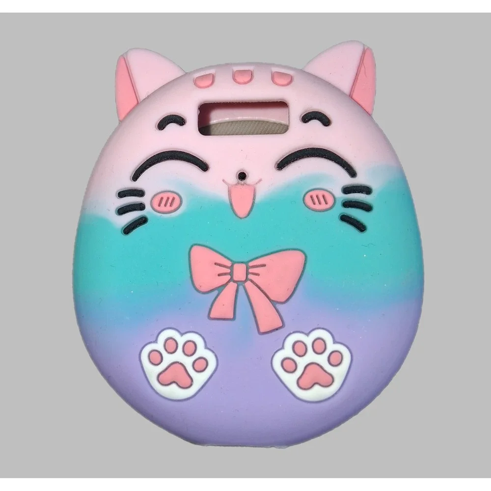 Cute Cat Silicone‎ TAMAGATCHI Rubber Case - Pastel Kawaii Kitten